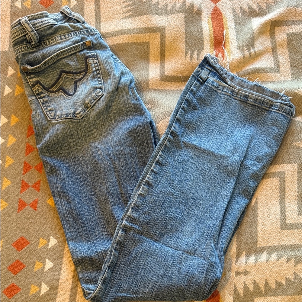 Shyanne Women's Blue Boot Cut Jeans